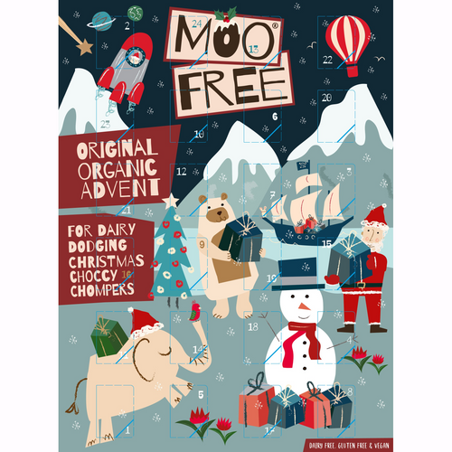 Moo Free-Organic Advent Calendar | Dairy Free & Vegan