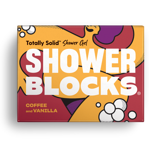Shower Blocks-Solid Shower Gel | Coffee & Vanilla | Cruelty Free, Vegan & Plastic Free 