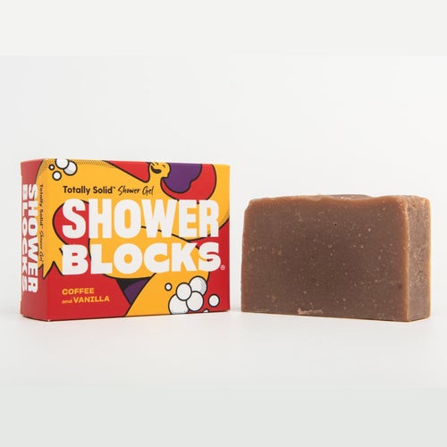 Shower Blocks-Solid Shower Gel | Coffee & Vanilla | Cruelty Free, Vegan & Plastic Free 