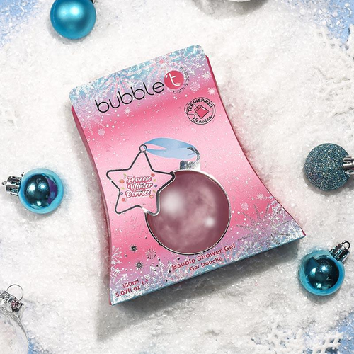 Bubble T-Frozen Winter Berries Shower Gel Bauble 