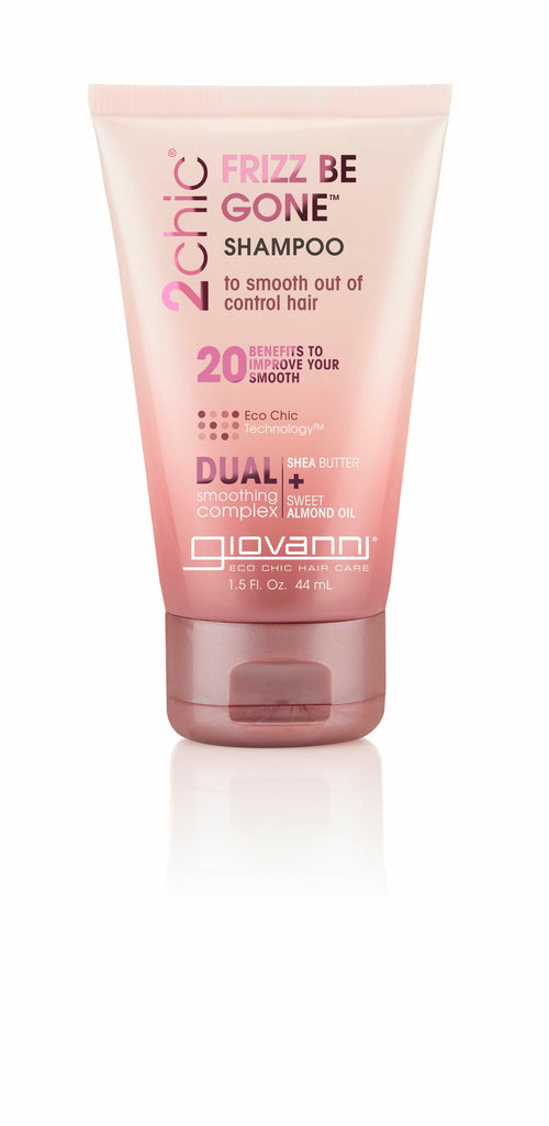 Giovanni-2Chic Frizz Be Gone Shampoo 45ml - The Cruelty Free Beauty Box