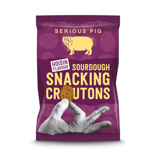 Seious Pig-Snacking Croutons | Hoisin | Christmas Vegan Beer Nibbles 