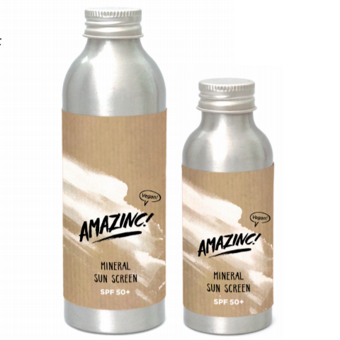 Amazinc!-Mineral Sunscreen SPF50+ | Travel Size