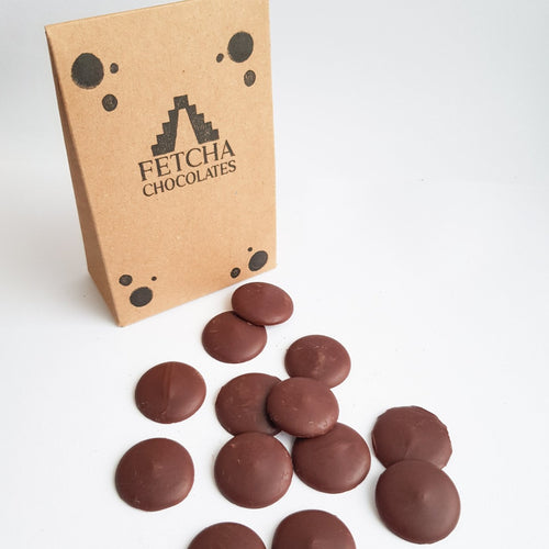 Fetcha Chocolates | Milk Chocolate Vegan & Dairy Free Buttons 