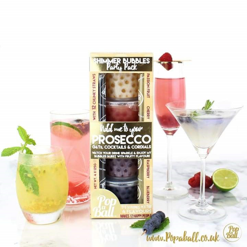 Popaball-Shimmer Bubbles Party Pack 