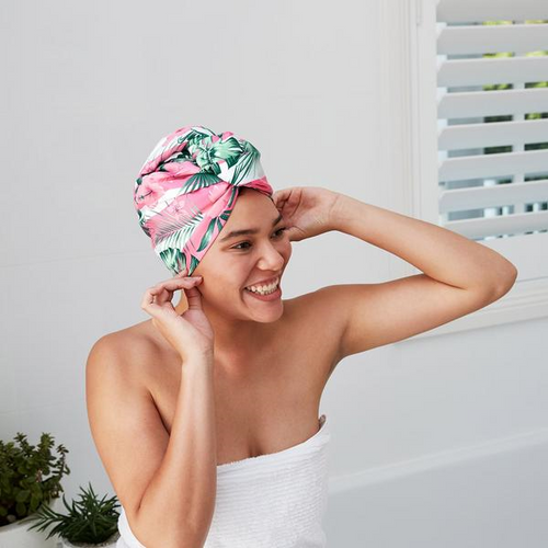 Dock & Bay-Botanical Hair Wrap | Heavenly Hibiscus