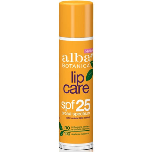 Alba Botanica-SPF25 Lip Balm | Cruelty Free & Vegan Sun Protection 