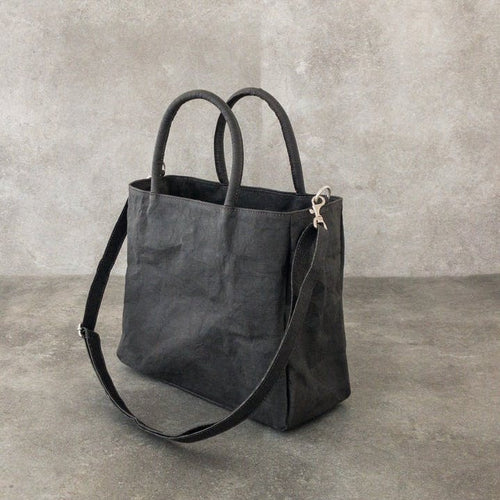 Colibries-Pepperwood Handbag | Black | Vegan Leather Bag 