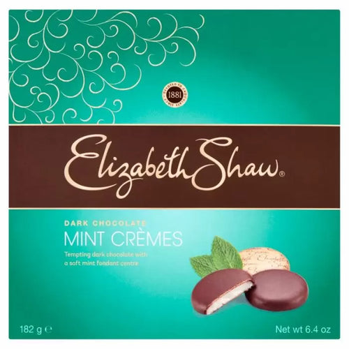 Elizabeth Shaw-Dark Chocolate Mint Cremes Box 