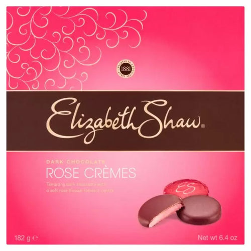 Elizabeth Shaw-Dark Chocolate Rose Cremes Box 