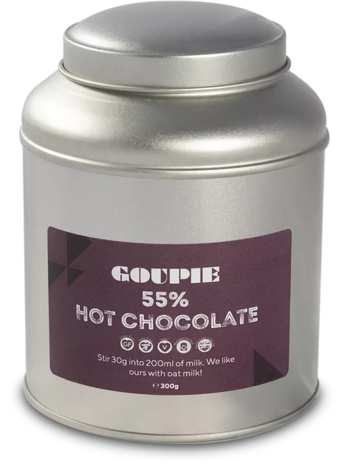 Goupie-55% Hot Chocolate | Vegan & Dairy Free 
