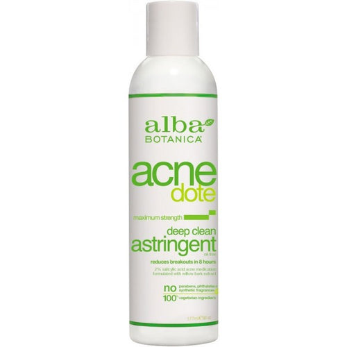 Alba Botanica-Acne Deep Clean Astringent - The Cruelty Free Beauty Box