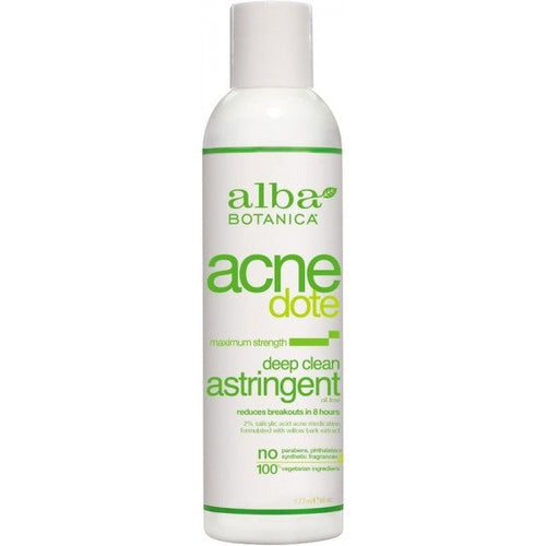 Alba Botanica-Acne Deep Clean Astringent - The Cruelty Free Beauty Box