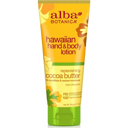 Alba Botanica-Cocoa Butter Hand & Body Lotion - The Cruelty Free Beauty Box