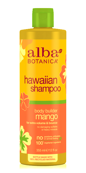 Alba Botanica-Hawaiian Body Builder Mango Shampoo - The Cruelty Free Beauty Box