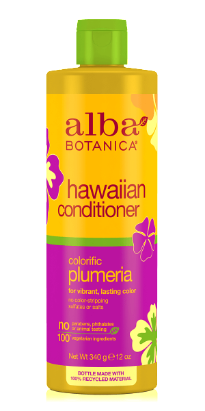 Alba Botanica-Hawaiian Colorific Plumeria Conditioner - The Cruelty Free Beauty Box
