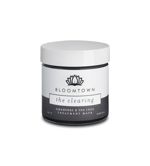 Bloomtown-Charcoal Mask | Tea Tree - The Cruelty Free Beauty Box