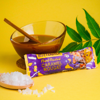 Buttermilk-Caramel Nougat Bar