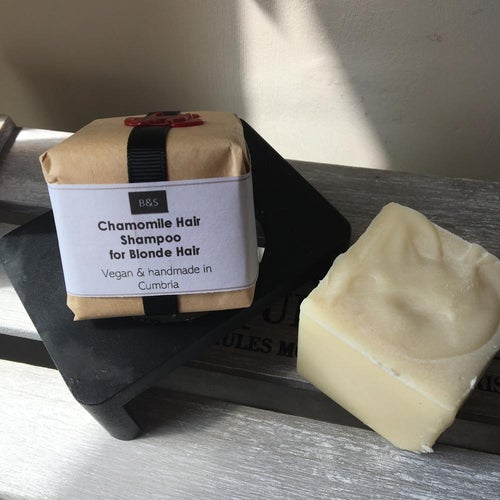 Bain & Savon-Chamomile Shampoo Bar 'Blonde Hair' - The Cruelty Free Beauty Box