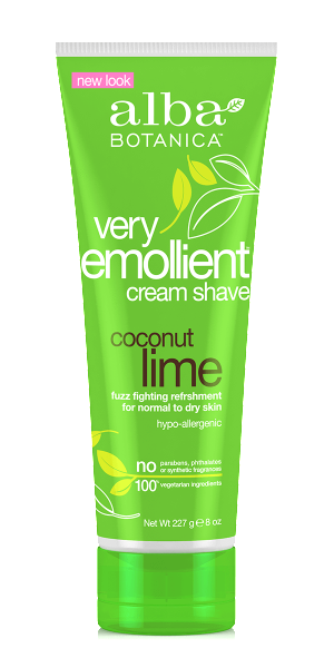 Alba Botanica-Very Emollient Cream Shave | Coconut Lime - The Cruelty Free Beauty Box