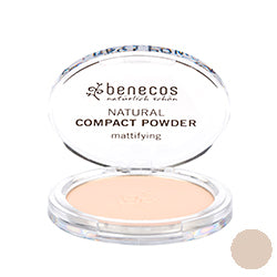 Benecos-Compact Powder 'Porcelain' 9g - The Cruelty Free Beauty Box