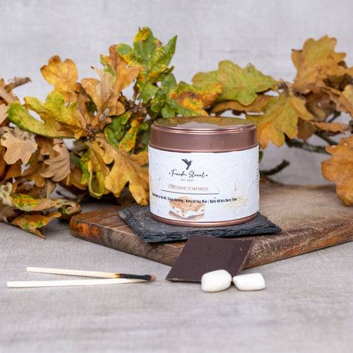 Freedm Street-Soy Autumn Candle | Vegan and Plastic Free | Fireside S'mores
