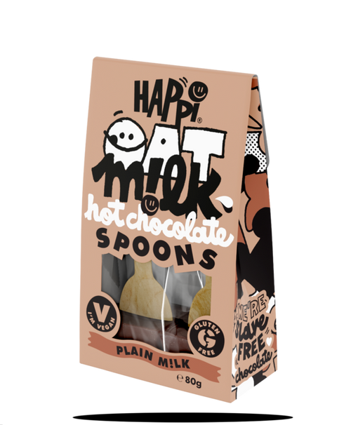 Happi Oat Milk Hot Chocolate Spoon | Vegan & Dairy Free 