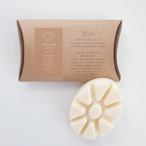 Mala Wax Melts Pecan Pie Cruelty Free and Vegan 
