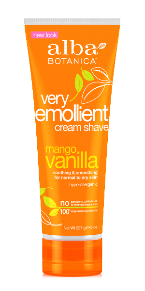 Alba Botanica-Very Emollient Cream Shave | Mango Vanilla - The Cruelty Free Beauty Box