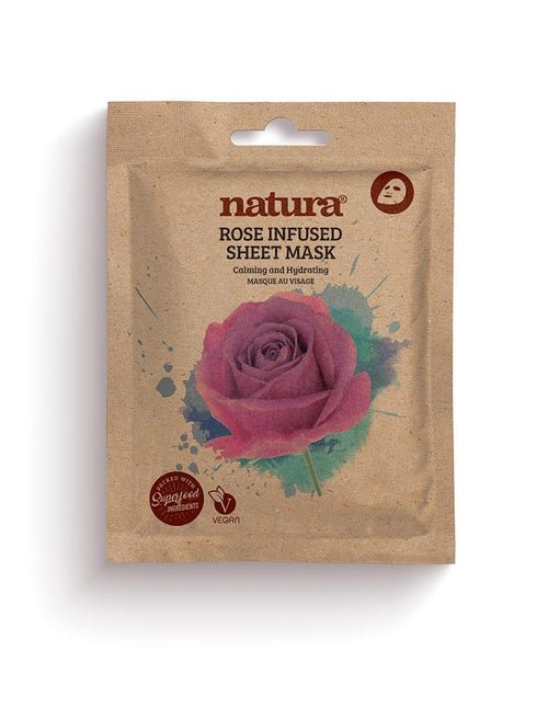 Natura-Rose Sheet Mask - The Cruelty Free Beauty Box
