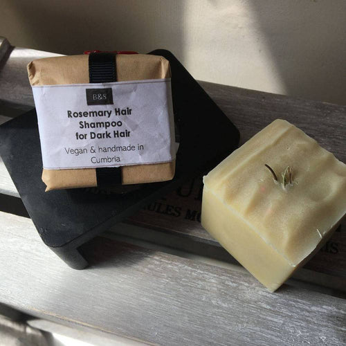 Bain & Savon-Rosemary Shampoo Bar 'Dark Hair' - The Cruelty Free Beauty Box