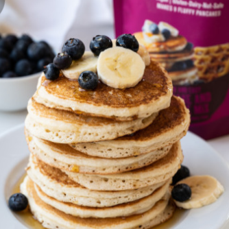 Creative Nature Quick & Easy Vegan, Gluten Free Waffle and Pancake Mix 