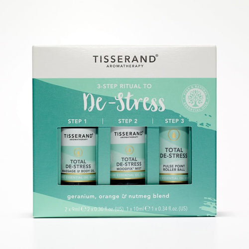Tisserand Aromatherapy-3 Step Ritual To De-Stress - The Cruelty Free Beauty Box