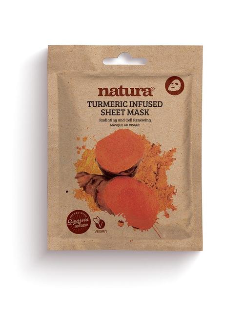 Natura-Tumeric Sheet Mask - The Cruelty Free Beauty Box