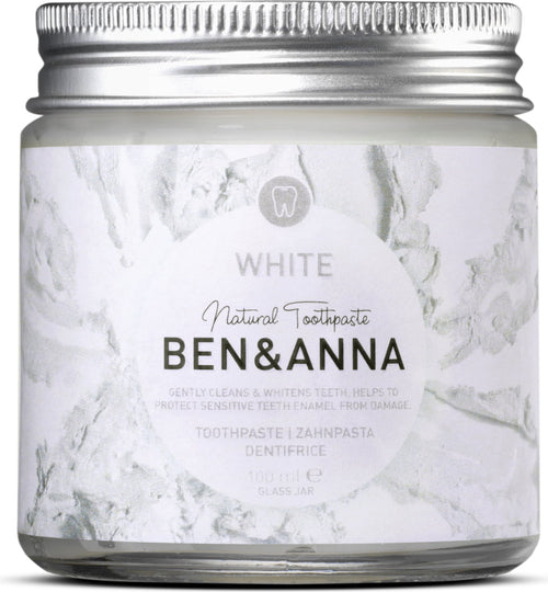 Ben & Anna- White Natural Toothpaste - The Cruelty Free Beauty Box