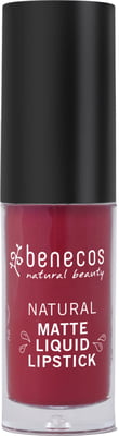 Benecos-Natural Matte Liquid Lipstick | Bloody Berry - The Cruelty Free Beauty Box