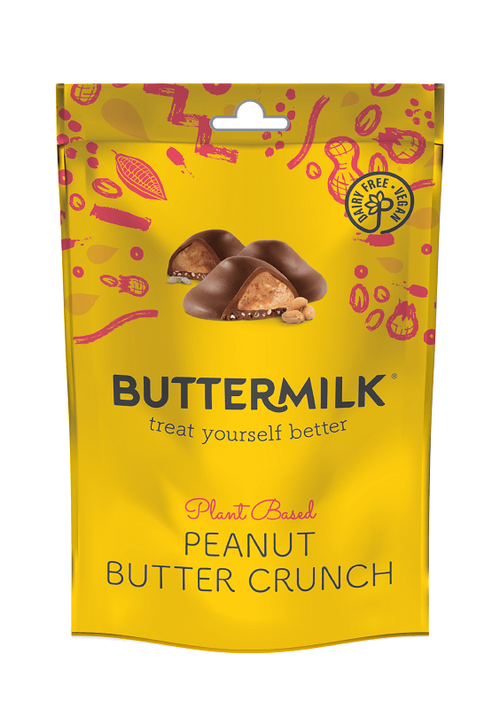 Buttermilk Peanut Butter Crunch Milk Chocolate Bites | Vegan and Dairy Free 