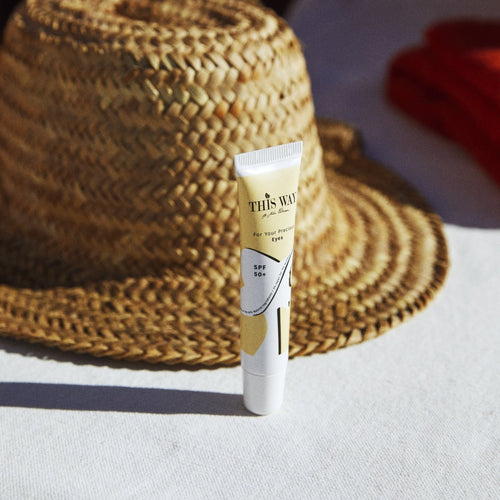 This Way-Natural Eye Sunscreen SPF50 with Tint 	