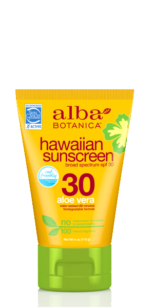 Alba Botanica-Hawaiian Aloe Vera Sunscreen | SPF30 - The Cruelty Free Beauty Box