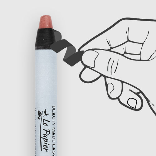 Le Papier-Lipstick Glossy Nude | Blush
