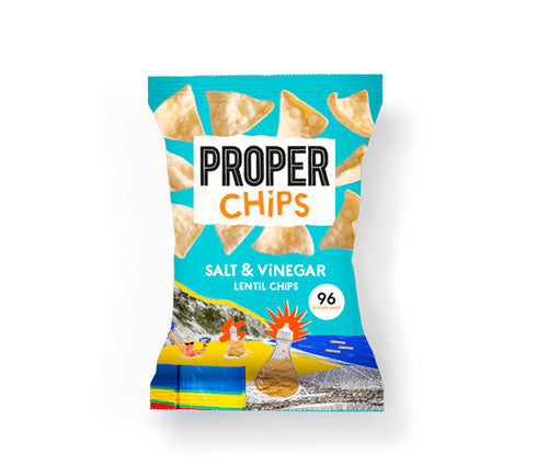 Proper Chips-Lentil Chips Sharing Bag | Salt & Vinegar