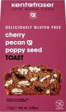 Kent & Fraser Toasts | Cherry, Pecan & Poppy Seed Vegan Cheese Biscuits 