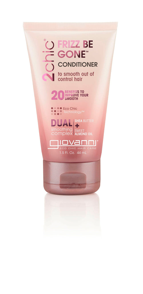 Giovanni-2Chic Frizz Be Gone Conditioner 45ml - The Cruelty Free Beauty Box